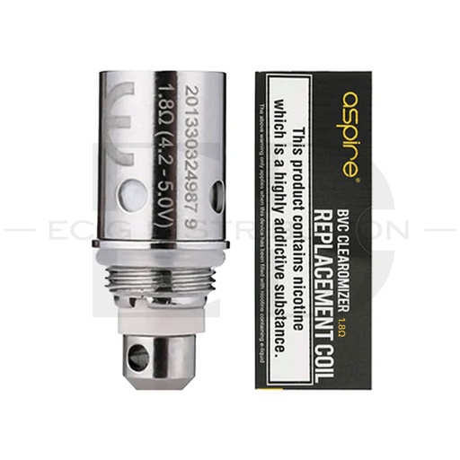 [ASPBCLRAC5Pcs/Pack-1.8OHM] Aspire BDC Clearomizer Replacement Atomizer Coil 5Pcs/Pack - 1.8 Ohm