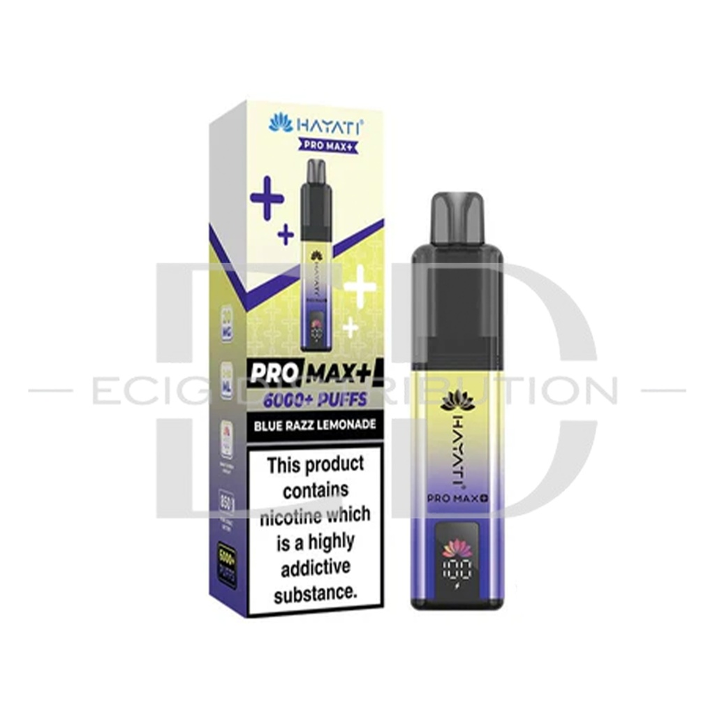 Hayati Pro Max+ Pod Kit - Blue Razz Lemonade 20MG