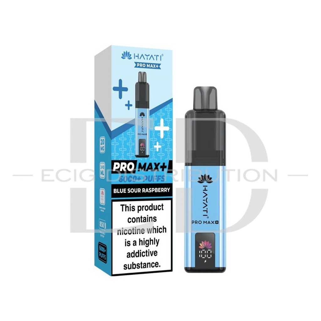 Hayati Pro Max+ Pod Kit - Blue Sour Raspberry 20MG