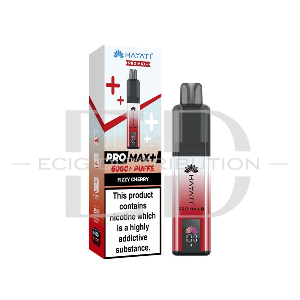 Hayati Pro Max+ Pod Kit - Fizzy Cherry 20MG