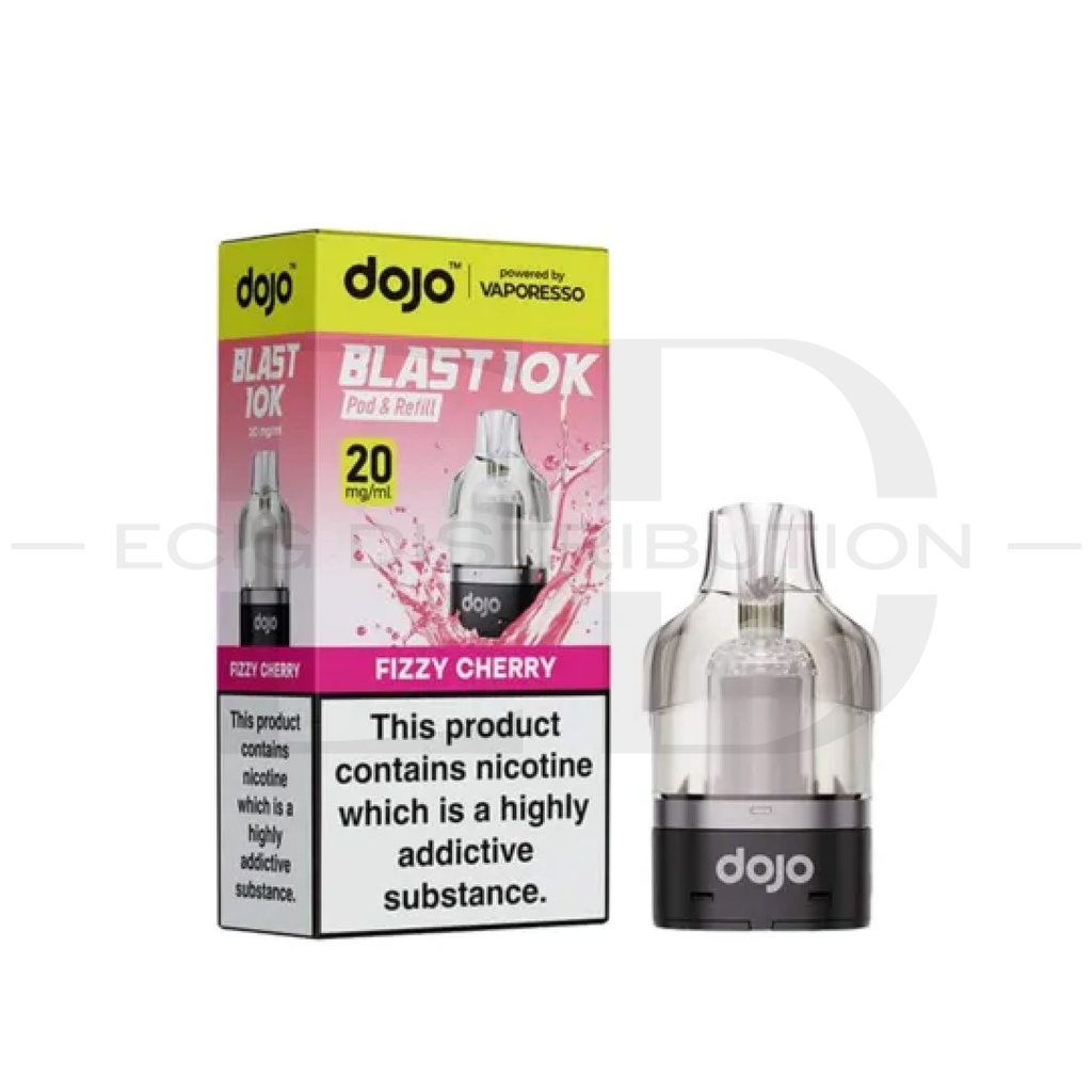 Vaporesso Dojo Blast 10/30K Refillable Pod - Fizzy Cherry 20MG
