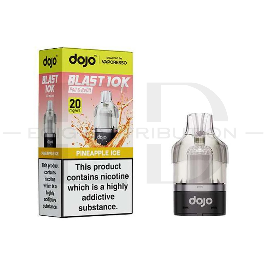 Vaporesso Dojo Blast 10/30K Refillable Pod - Pineapple Ice 20MG