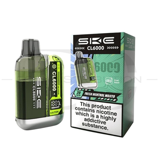 [SKECCLPK-FMM] SKE Crystal CL6000 Pod Kit - Fresh Menthol Mojito
