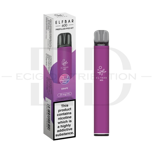 [ELF600POK-G] Elfbar 600 Pod Kit - Grape
