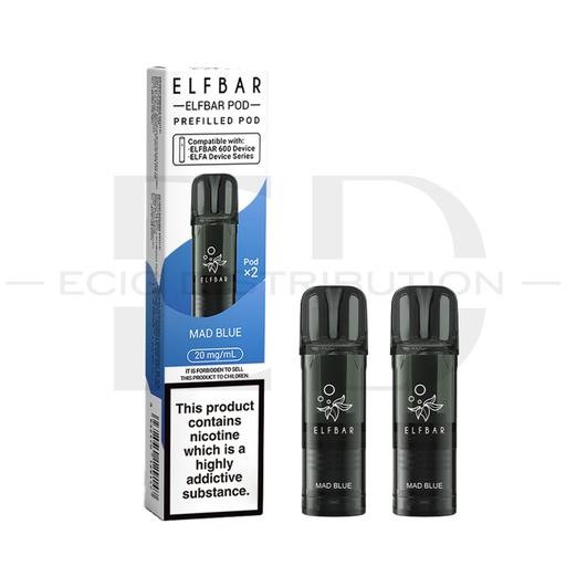 [ELF600POK-MB] Elfbar 600 Pod Kit - Mad Blue