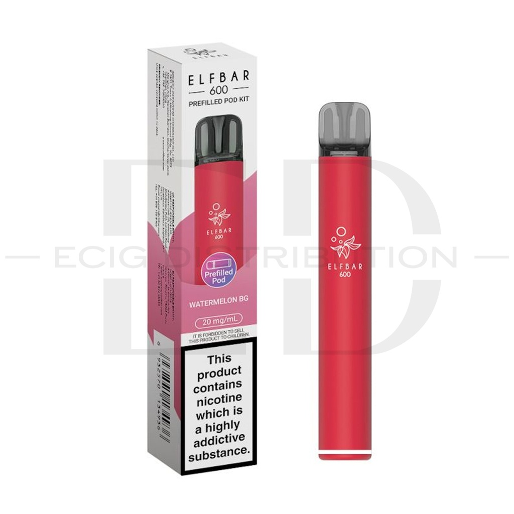 Elfbar 600 Pod Kit - Watermelon BG